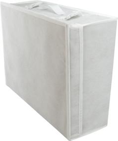 img 3 attached to 👗 HANGERWORLD Wedding Dress Storage Box with Archival Acid Free Tissue Paper - Bridal Gown Preservation Kit (Medium, White)