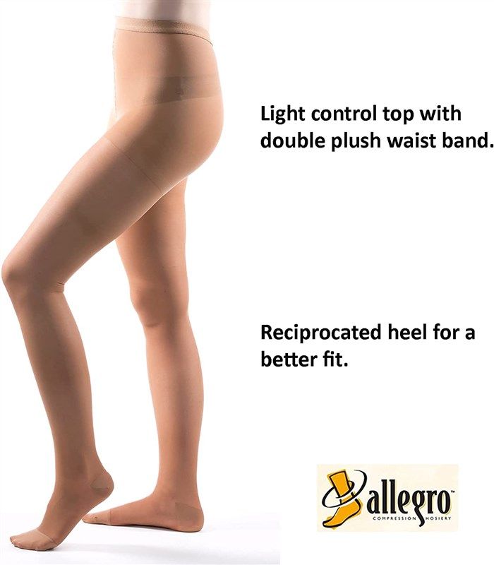 Allegro sheer compression thigh cheap highs