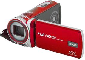 img 1 attached to 📷 Камкордер Red Polaroid ID975-RED16MP - сенсорный ЖК-экран 3 дюйма для улучшения SEO