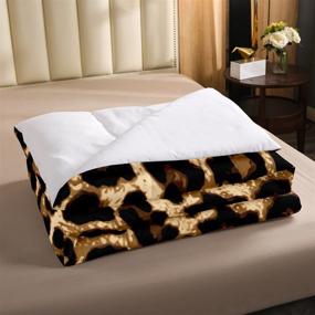 img 2 attached to Leopard Comforter Cheetah Children Twin