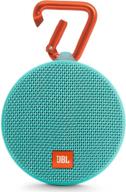 🔵 teal jbl clip 2 portable waterproof bluetooth speaker logo