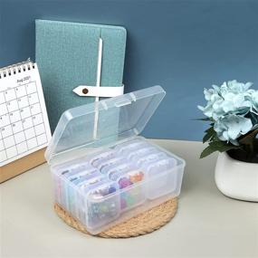 img 1 attached to Plastic Rectangular Classified Organizer 2 12X2 12X0 78