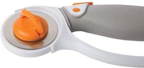 img 2 attached to 🔪 Fiskars 195240-1001 Titanium Easy Blade Change Rotary Cutter: Effortless Cutting with 45 mm Precision