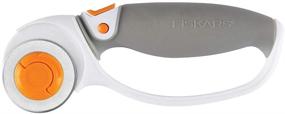 img 3 attached to 🔪 Fiskars 195240-1001 Titanium Easy Blade Change Rotary Cutter: Effortless Cutting with 45 mm Precision