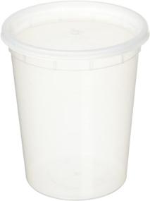 img 1 attached to 🍱 Reditainer 32-Ounce Deli Food Storage Containers with Lid - 24-Pack | Convenient Bulk Packaging for Easy Food Organization