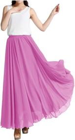 img 2 attached to Indian Trendy Chiffon Elastic Vintage Women's Clothing