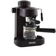 ☕ imusa usa gau-18202 4 cup espresso/cappuccino maker: expertly crafted coffee at home logo