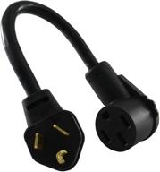 conntek ev1030t 30-amp nema 10-30p dryer plug to 50-amp electric vehicle adapter - compatible with tesla evs логотип