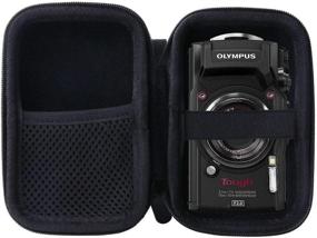 img 4 attached to 📷 Durable Storage Case for Olympus Tough TG-6/ TG-5/TG-4 Digital Camera – WERJIA Hard Carrying Case: Black