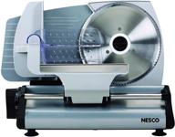 nesco 7.5-inch silver food slicer, one size logo