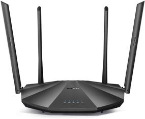 img 4 attached to 📶 Tenda AC2100 Smart WiFi Router AC19 - High-Speed Dual Band Gigabit Wireless (2033 Mbps) Internet Router for Home - 4 LAN Ports+1 USB Port - MU-MIMO Technology - Parental Control - Alexa Compatible