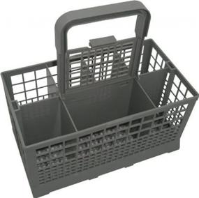 img 1 attached to Pik A Pak Dishwasher Cutlery Basket Grey