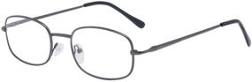 img 3 attached to BFOCO Reading Glasses Spring Gunmetal