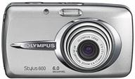 enhanced olympus stylus 600 6mp digital camera with advanced 3x optical zoom logo