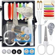 le paon portable black sewing kit - mini sewing repair kit for emergency clothing fixes, diy sewing supplies & sewing accessories logo