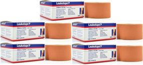 img 1 attached to 🏋️ Pack of 5 BSN Medical Leukotape P Sports Tape, 1.5 Inch x 15 Yard