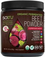 sotru beet root powder - enhance active lifestyle with 100% organic fermented beet root - non-gmo, vegan, gluten-free - 30 servings logo