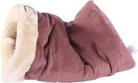 img 2 attached to 🐱 Armarkat Indian Red Cat Bed: Size, 22-Inch by 14-Inch – Cozy Comfort for your Feline Companion