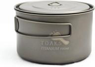 highly portable toaks 700ml titanium pot логотип