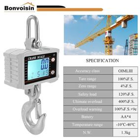 img 1 attached to 🔍 Enhanced Quality Assurance: Bonvoisin Aluminum Electronic Certified Test, Measure & Inspect Tool