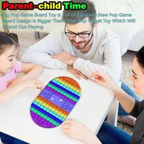 img 3 attached to 🌈 Ultimate Rainbow Sensory Experience: XEVFITN Interactive Parent-Child Connection