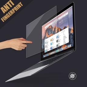 img 2 attached to 👁️ PERFECTSIGHT Medical-Grade Anti Glare Blue Light Filter Screen Protector for MacBook 12 inch with Retina Display A1534 - Ultimate Eye Protection