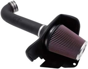 img 4 attached to 💨 K&amp;N Cold Air Intake Kit for Jeep/Dodge (Grand Cherokee, Durango) 5.7L V8: High Performance, Guaranteed Horsepower Boost (2011-2019)