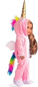 img 1 attached to 🦄 Unicorn American Sweet Dolly Clothes