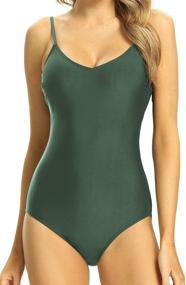 img 4 attached to 👙 Unitesoro Strappy Swimwear 6603 Black XL – Women's Swimsuit for Beach & Pool fashion