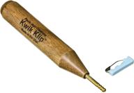 enhance your crafting experience with paula jean creations kwik klip brass tip, brown logo