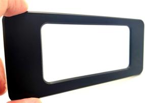 img 1 attached to 🚚 Матовые черные буквы с выпуклым 3D-эффектом для задней двери Chevrolet Silverado 2019-2021 - наклейки с прочным клеевым слоем, вставки из эмблем для задней двери