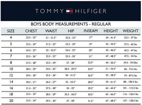 img 1 attached to Classic Style: Tommy Hilfiger Boys Oxford Dress Shirt with Chest Pocket, Long Sleeve & Regular Fit