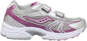 img 1 attached to Saucony Cohesion Running Little Jelly Girls' Shoes: The Perfect Athletic Footwear for Active Outings