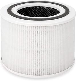 img 4 attached to Flintar Core P350-RF H13 True HEPA Replacement Filter for LEVOIT Core P350 Pet Care Air 🐾 Purifier - 3-in-1 H13 True HEPA & Odor Removal Activate Carbon Filter for Pet Family - 1-Pack