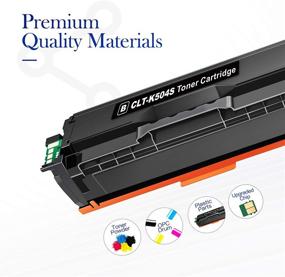 img 3 attached to Valuetoner Compatible Toner Cartridge Set for Samsung CLT 504S CLT-K504S - 4 Pack, Black, Cyan, Magenta, Yellow - for Xpress SL-C1860fw SL-C1810w CLX-4195fw CLP-415nw Printer