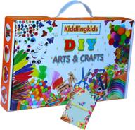 🎨 essential arts crafts supplies kit for kids - unleash creativity!" logo