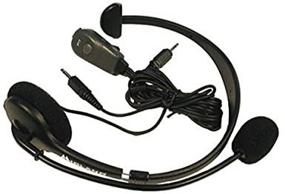 img 1 attached to 🎧 Midland Headset Speaker with Boom Microphone - Model 22540