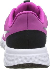 img 2 attached to 👟 Nike Revolution 5 Grade School Running Shoe - Unisex Child