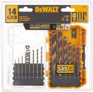 dewalt dwa1184 black oxide drill logo