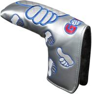 ⛳ sword & shield sports thumb pu golf putter headcover - magnetic blade style golf club head cover логотип