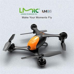 img 3 attached to 🚁 LMRC LM06 FPV Drone with 1080P HD Camera - Ideal for Adults and Kids, 2 Modular Batteries, RC Quadcopter Drones with Dual Camera Setup, Optical Flow, Altitude Hold, Headless Mode, One Key Take Off/Landing, and WiFi Live Video Streaming