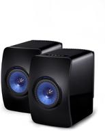 🎶 улучшите свой аудиоопыт с kef ls50 wireless powered music system (черный, пара) логотип