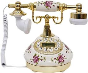 img 3 attached to GYKLE Telephone Decorative Landline Fashioned