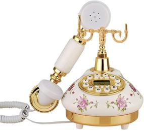 img 1 attached to GYKLE Telephone Decorative Landline Fashioned