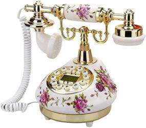 img 4 attached to GYKLE Telephone Decorative Landline Fashioned