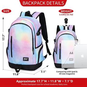 img 2 attached to 🎒 Rickyh Style Lightweight School Backpack & Travel Bag for Men & Women with Laptop Compartment