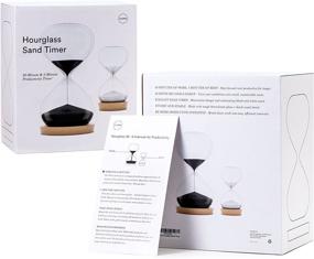 img 1 attached to ⏳ OrgaNice Hourglass Sand Timer Set - Boost Productivity, Achieve Goals, and Manage Time Effectively with 30 Minute & 5 Minute Timers - Stay Focused, Enhance Efficiency, and Improve Time Management - [Gift-Ready Packaging Included]