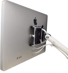 img 2 attached to 🖥️ Optimized VESA Mount Adapter for 24-inch Aluminum iMac, 27-inch iMac (2009-2011), Cinema Display, Thunderbolt Displays - Upgrading Apple iMac VESA Adapter MD179ZM/A, iMac VESA Kit