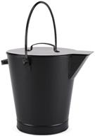 🔥 minuteman international all black ash bucket pail: the ultimate fireplace cleanup solution logo