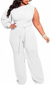 img 3 attached to 👗 Stylish Wedding Jumpsuits for Women - Fastkoala Women's Clothing